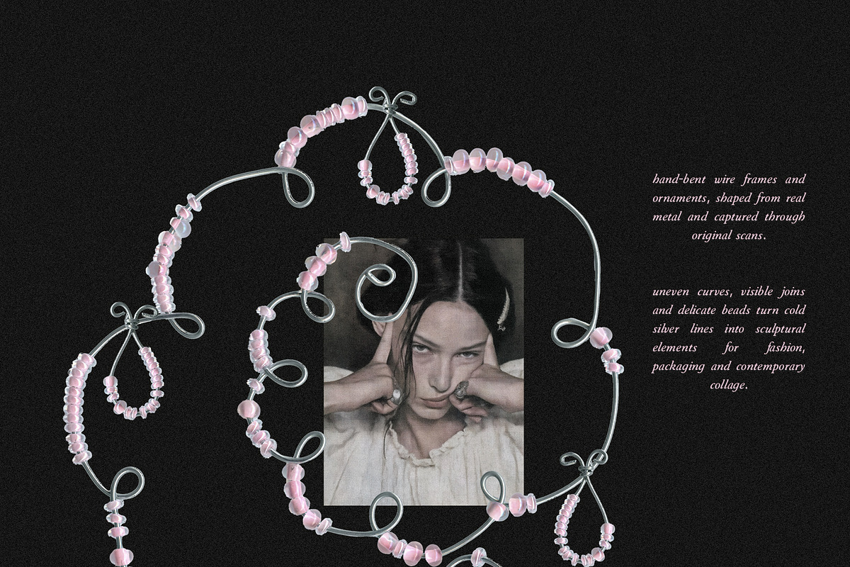 Iron Arabesque: Handmade Wire, an Object Graphic by Purple (Photo 2 of 11)