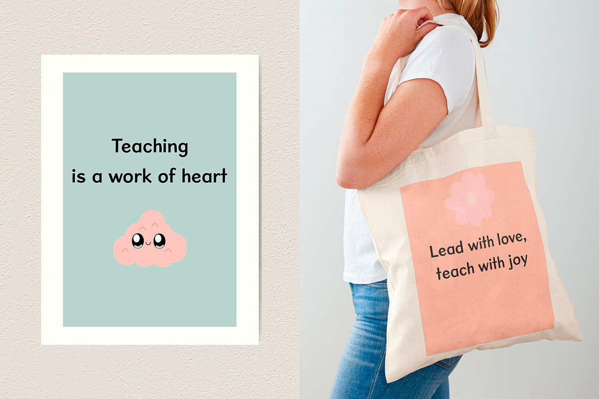 Bundle Kawaii Teacher Planner Pack, an Education Illustration by ElicoelhoDesign Shop (Photo 8 of 9)