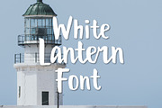 White Lantern Font, a Script Font by Unsited (Thumbnail 1 of 5)