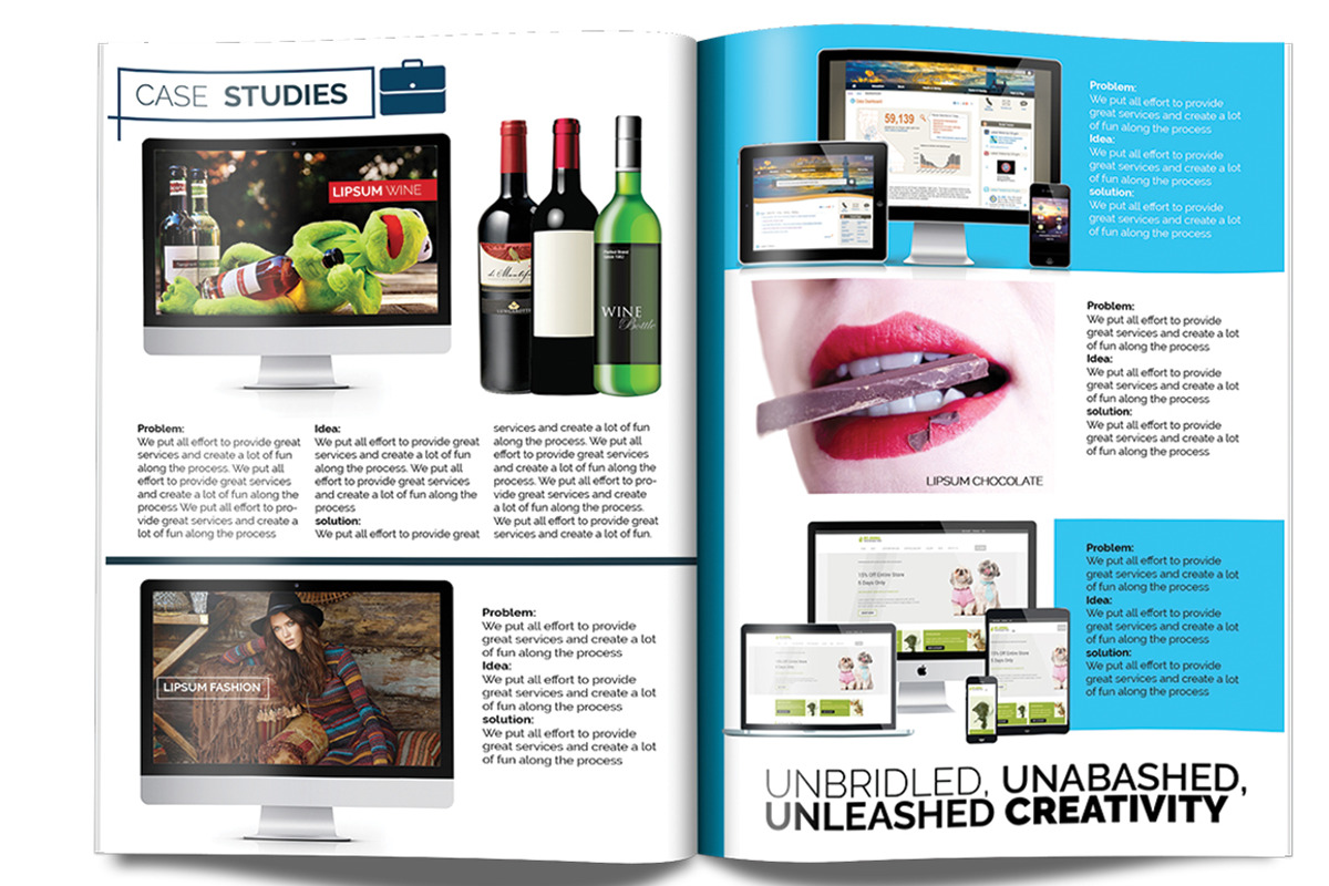Company Profile, a Magazine Template by Red Cactus Creative (Photo 9 of 10)