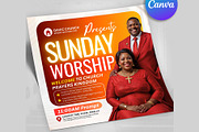 Sunday Worship Church Templates, a Social Media Template by Design Up (Thumbnail 2 of 4)