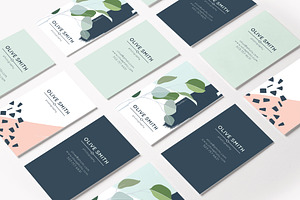 Olive Business Card Template