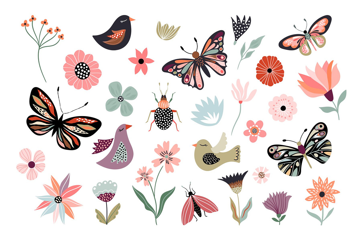 Just bloom, butterflies bundle, a Graphic by Letto studio (Photo 9 of 11)