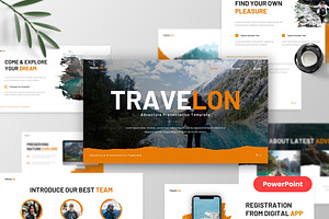 Travelon - Adventure PowerPoint, a Presentation Template by MtvtdArt