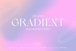 Pink grainy gradient textures