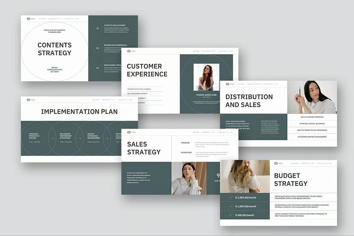 Brand Strategy Keynote Templates, a Presentation Template by Fit-tee (Photo 3 of 10)