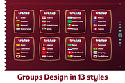 World Cup Qatar 2022 - Mega Set, a Decorative Illustration by Lunarts Studio (Thumbnail 2 of 6)