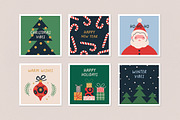 Christmas & New Year holiday cards, a Seasonal Illustration by Good Studio (Thumbnail 5 of 9)