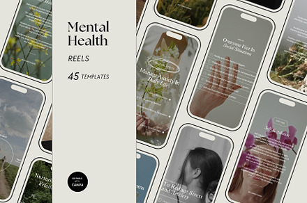 Mental Health Social Media Post, a Social Media Template by Terraa Studio Design