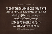 Salentina Rustic Script, a Script Font by Littlehand (Thumbnail 11 of 11)