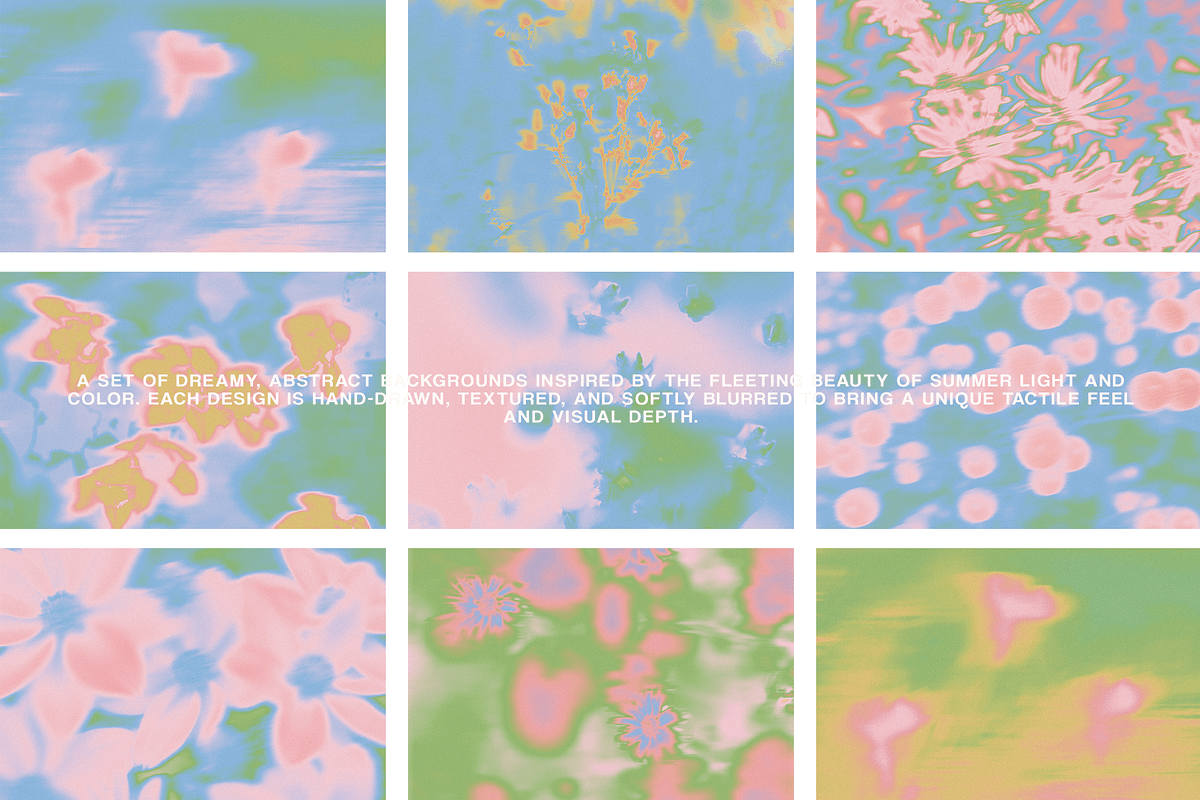 Bloom Mirage - Pastel Floral Texture, a Background Graphic by DigARTbyHavroshka (Photo 2 of 10)