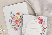 Florama Watercolor Floral Summer Set, a Decorative Illustration by Veris Studio (Thumbnail 5 of 23)