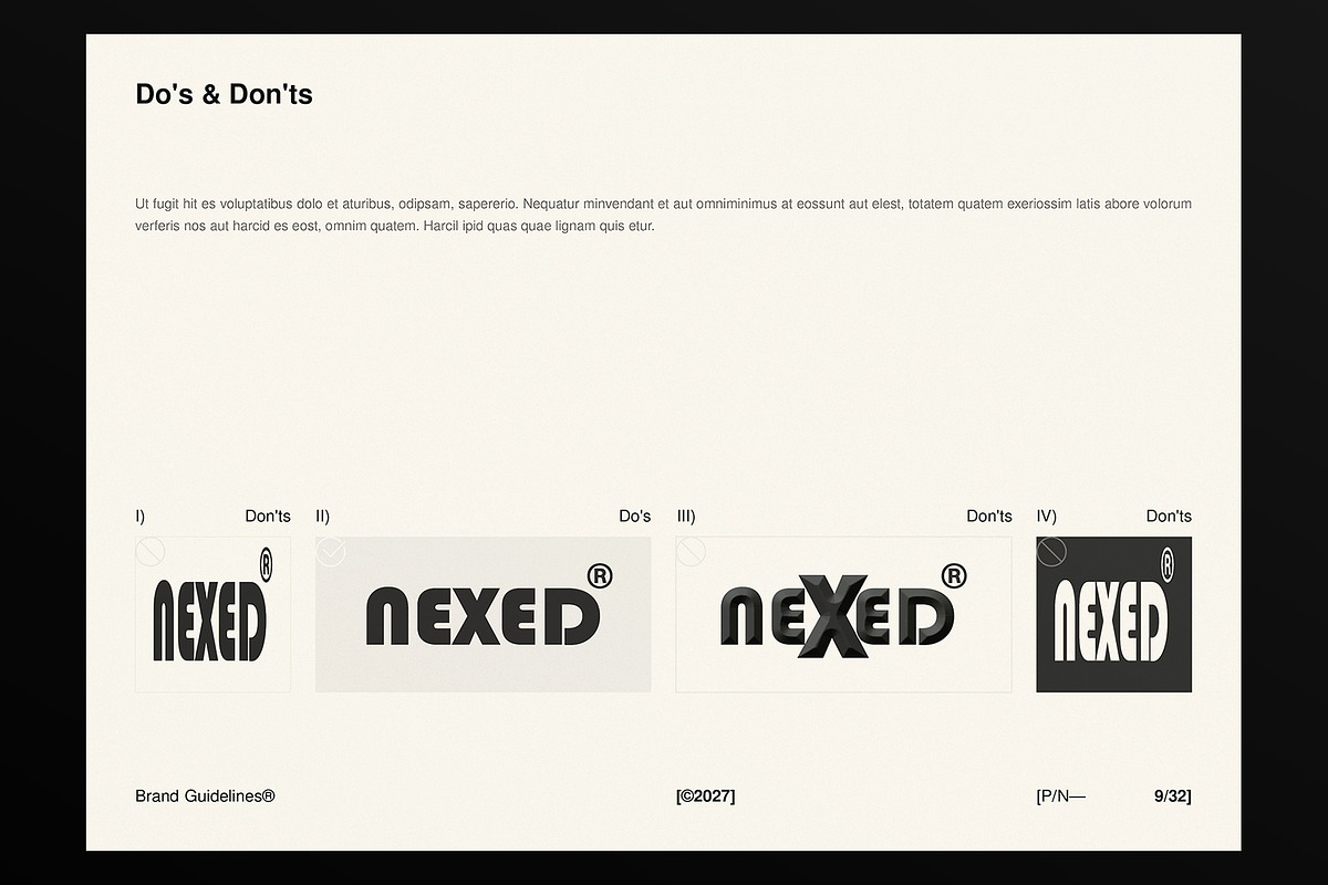 Brand Guidelines Design Template, a Brochure Template by Studio Monova (Photo 8 of 19)