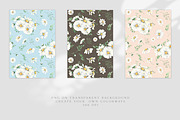 Daisy Patterns for fabric, a Pattern Graphic by Olga Koelsch (Thumbnail 12 of 15)