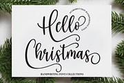 Hello Christmas | Script Font, a Script Font by Scratchones (Thumbnail 1 of 6)