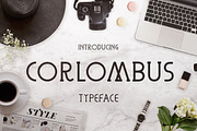 Corlombus, a Slab Serif Font by Heroglyphs Studio (Thumbnail 1 of 5)
