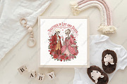 Skeleton Love Valentine PNG, an Illustration by CraftArtStudio (Thumbnail 4 of 4)