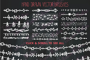 Holiday,Christmas Garland Brushes