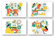 10 Market Research and Analysis, a Finance Illustration by denayunebgt (Thumbnail 3 of 4)