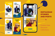 SALE | 12 BUNDL INSTAGRAM STORY&POST, a Social Media Template by rivatxfz (Thumbnail 7 of 13)