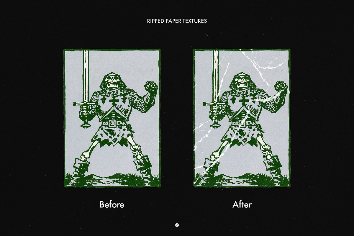 Ripped Paper Texture Overlays, a Texture Graphic by Freezerondigital (Photo 3 of 7)