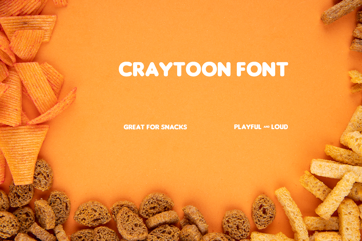 Craytoon font-Regular-0124-25, a Font by canve (Photo 2 of 2)