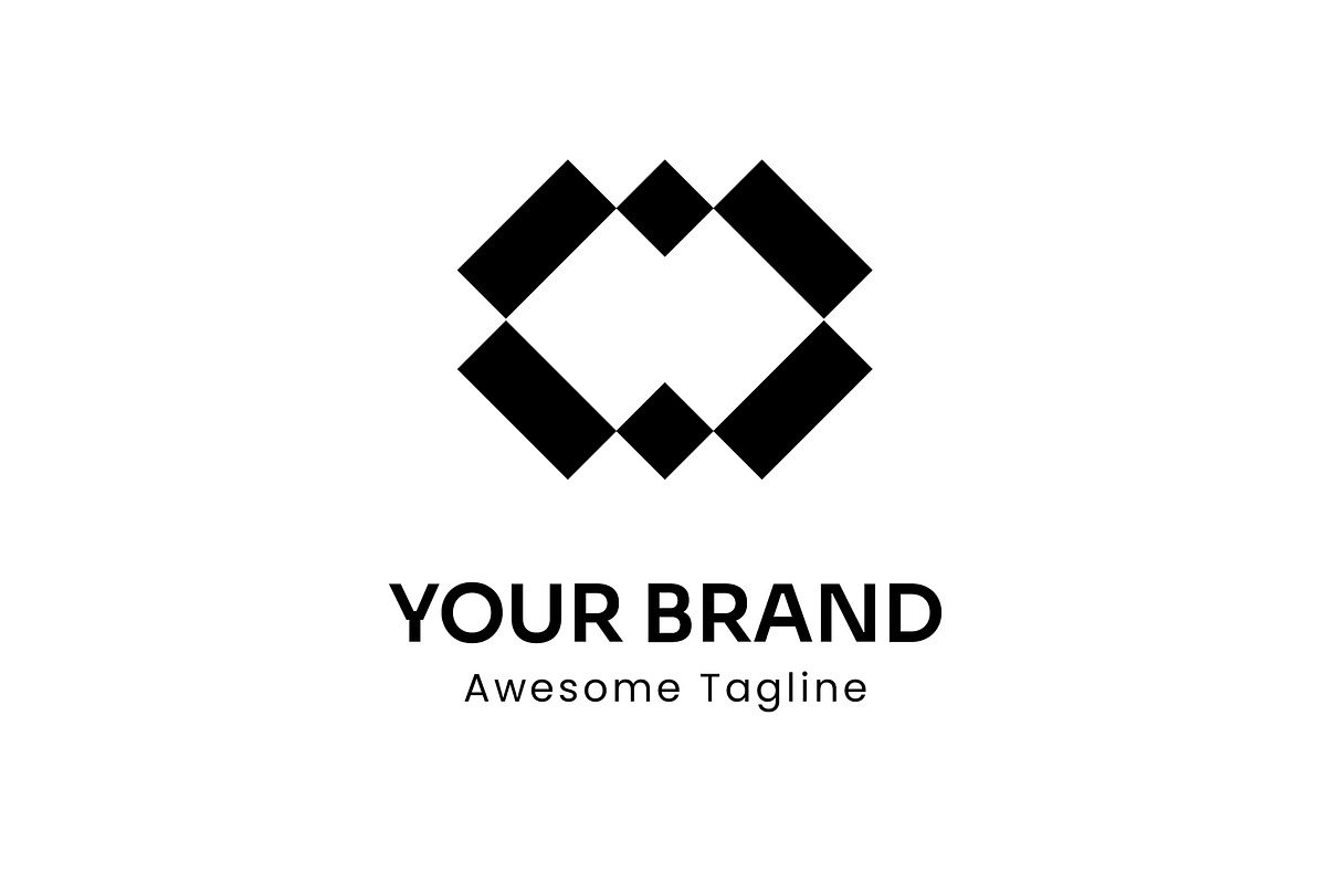 Geometric Style - Letter M, a Templates & Theme by Dorst Branding (Photo 2 of 3)