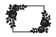Floral Decorative Frame Vector Bundl, an Illustration by musafir_fashion (Thumbnail 20 of 51)