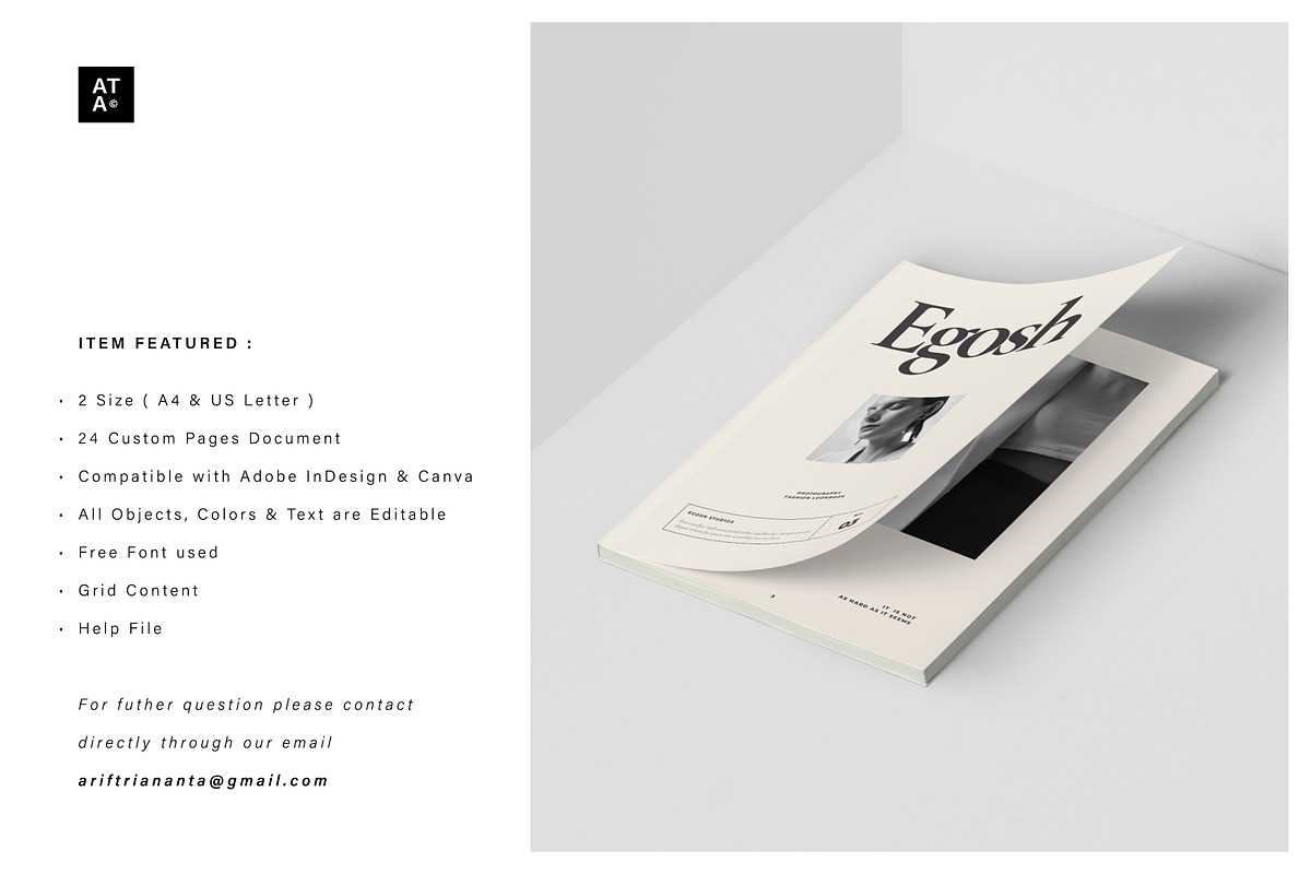 EGOSH Editorial Lookbook, a Magazine Template by Arif Tri Ananta (Photo 13 of 14)