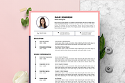 Modern Resume & CV Template, a Resume Template by Hito Graphic (Thumbnail 2 of 8)