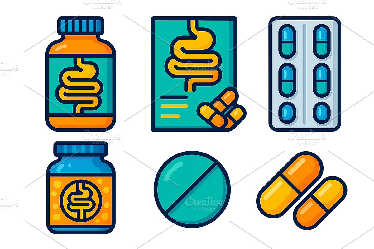 Various health supplements and, a Healthcare Illustration by ZinetroN