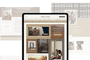 Blog Showit Website Template, a WordPress Template by Studio Humankind (Thumbnail 1 of 2)