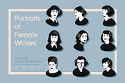 Female portraits, a Person Illustration by Mariia Kovalchuk (Thumbnail 1 of 7)