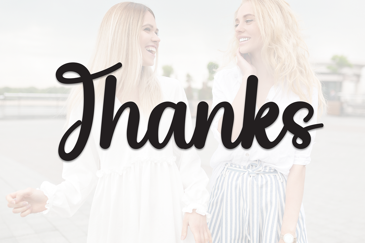 Sister | Script Font, a Handwritten Font by Scratchones (Photo 9 of 9)