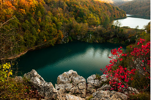 Autumn colors and lake of Plitvice, a Nature Photo by Nature and travel