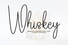 Whiskey | Script Font