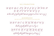 Forthsmith Classic Script, a Script Font by Letterhend Studio (Thumbnail 9 of 10)