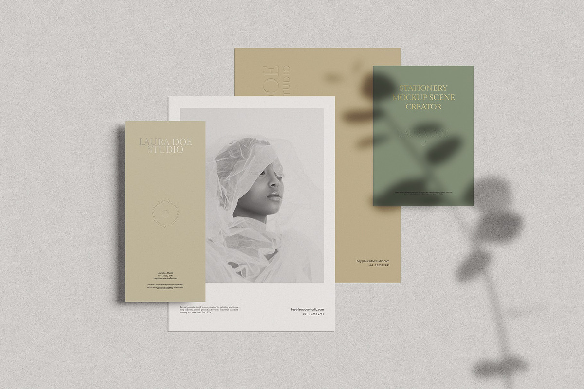 Stationery Mockup Scene Creator, a Product Mockup by Tahtagraphic (Photo 11 of 14)