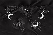 Mystic. Vector Set, a Texture Illustration by PatrushevaYana (Thumbnail 5 of 12)