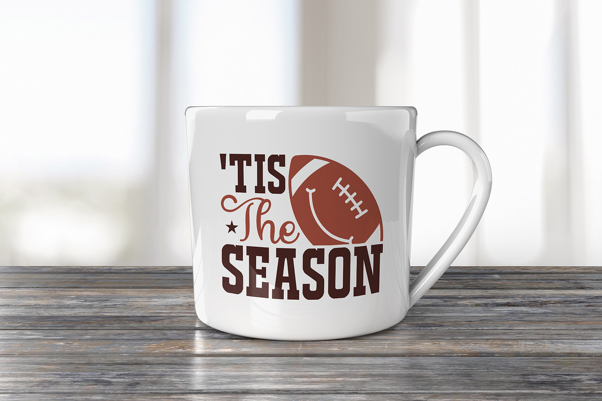 Football SVG Bundle 18 Designs, an Object Graphic by BeeCraftR (Photo 4 of 11)