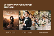 Luxury Wedding Instagram Templates, a Social Media Template by Arslan (Thumbnail 5 of 10)