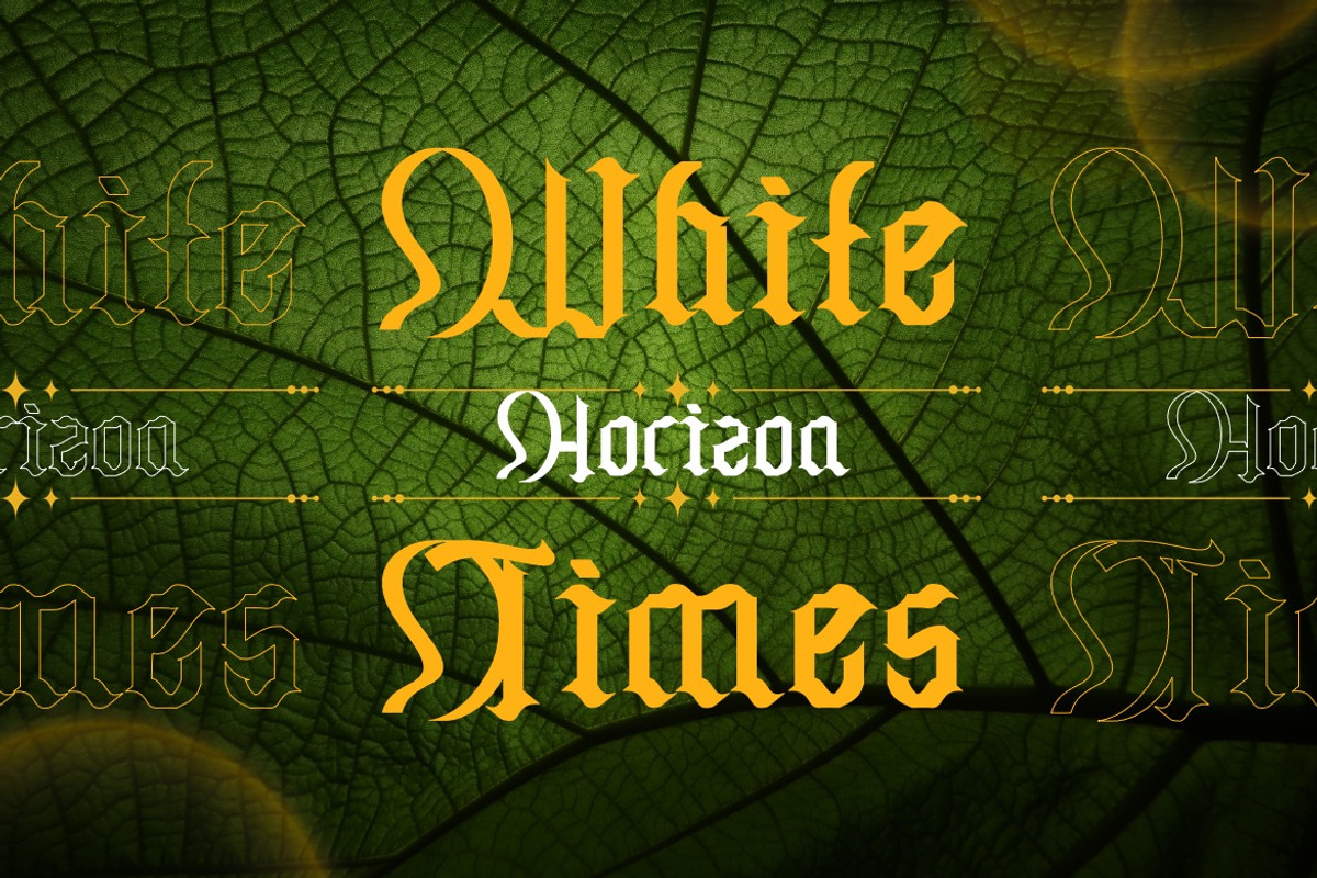 Chameton - Decorative Blackletter, a Blackletter Font by Dhabee (Photo 5 of 15)