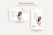 Canva Coffee Shop templates, a Social Media Template by LiliesandBerries (Thumbnail 15 of 23)