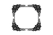 Floral Decorative Frame Vector Bundl, an Illustration by musafir_fashion (Thumbnail 18 of 51)