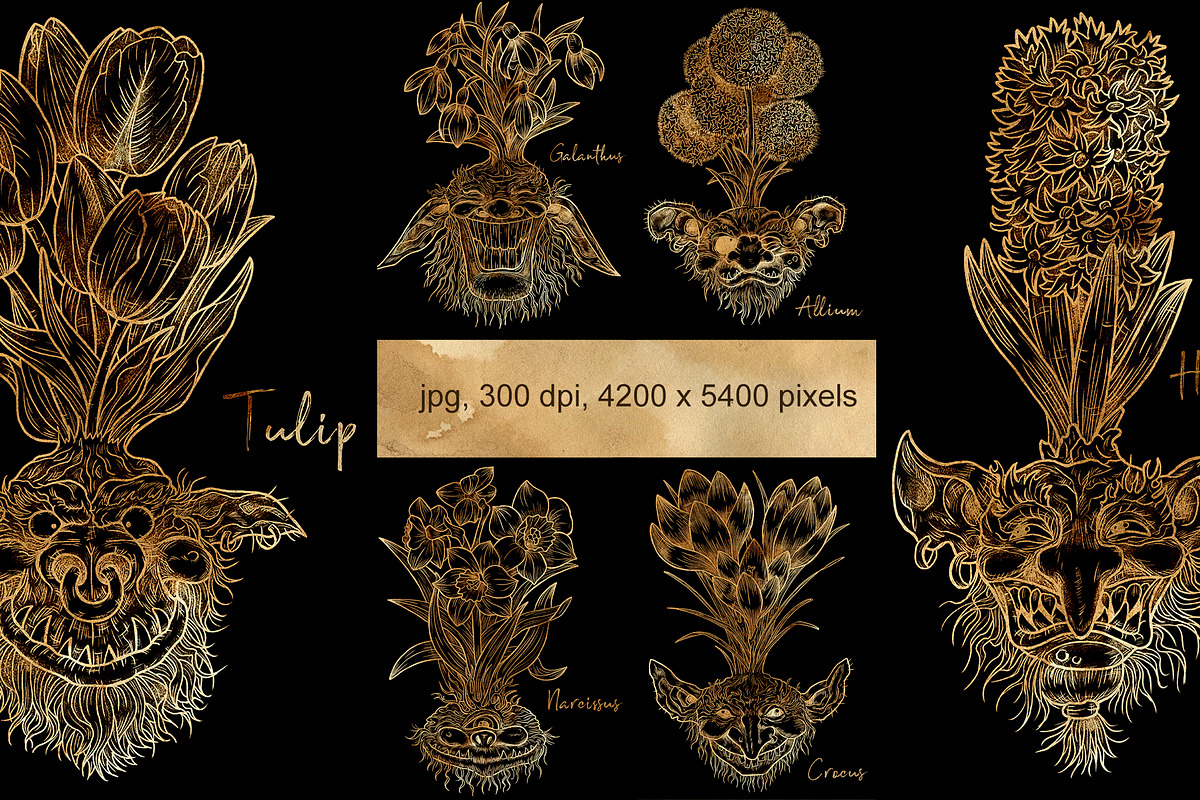Flower Gnomes, an Object Graphic by Samiramay (Photo 5 of 5)