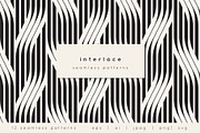 Interlace Seamless Patterns, a Pattern Graphic by Curly_Pat (Thumbnail 1 of 6)