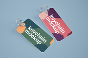 Silver & Card Keychain Mockup Set, a Product Mockup by Deeplab (Thumbnail 10 of 15)
