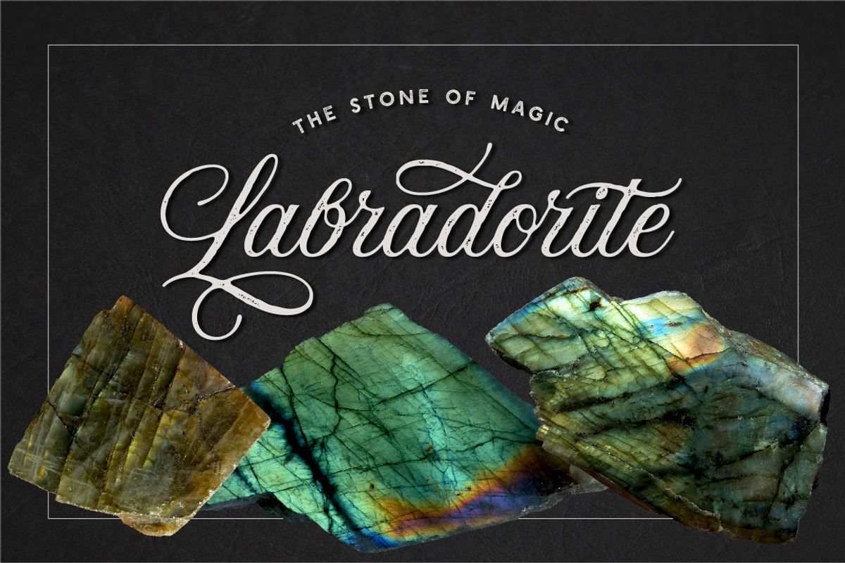 Labradorite - Gemstone Specimens, an Object Graphic by Turning Moss (Photo 6 of 6)
