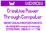 Magic Word font, a Sans Serif Font by weknow (Thumbnail 2 of 8)