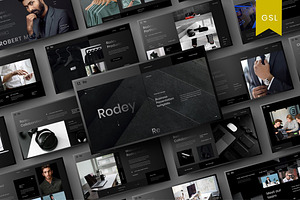 Rodey - Business Google Slide, a Presentation Template by Dens Creative Studio